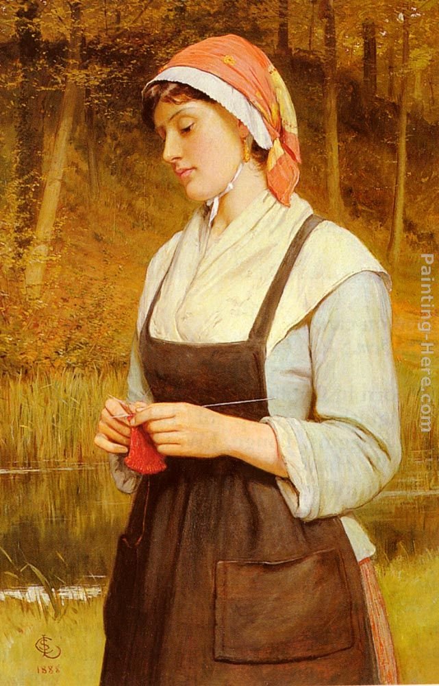 Charles Sillem Lidderdale Knitting